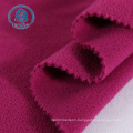 Two side brush fleece fabric double sided knit 280 gsm 100% polyester anti pilling polar fleece fabric